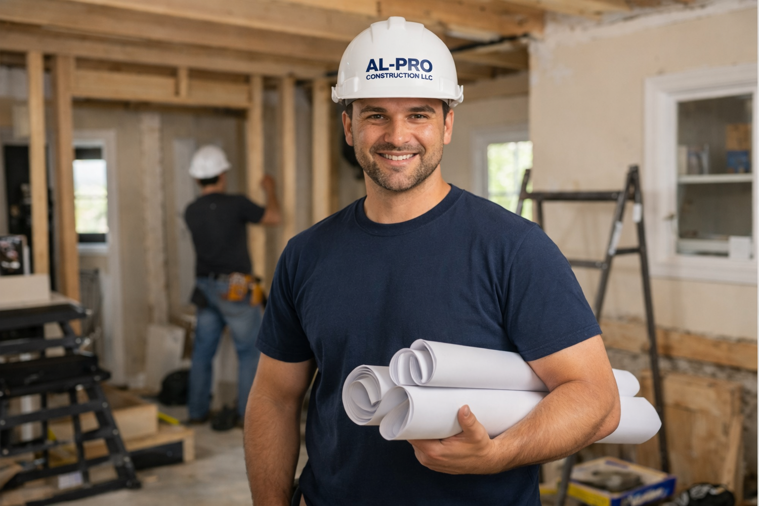 Room additions, garage additions, second-story additions, structural framing, foundation work, and home expansion projects designed to increase living space and property value.